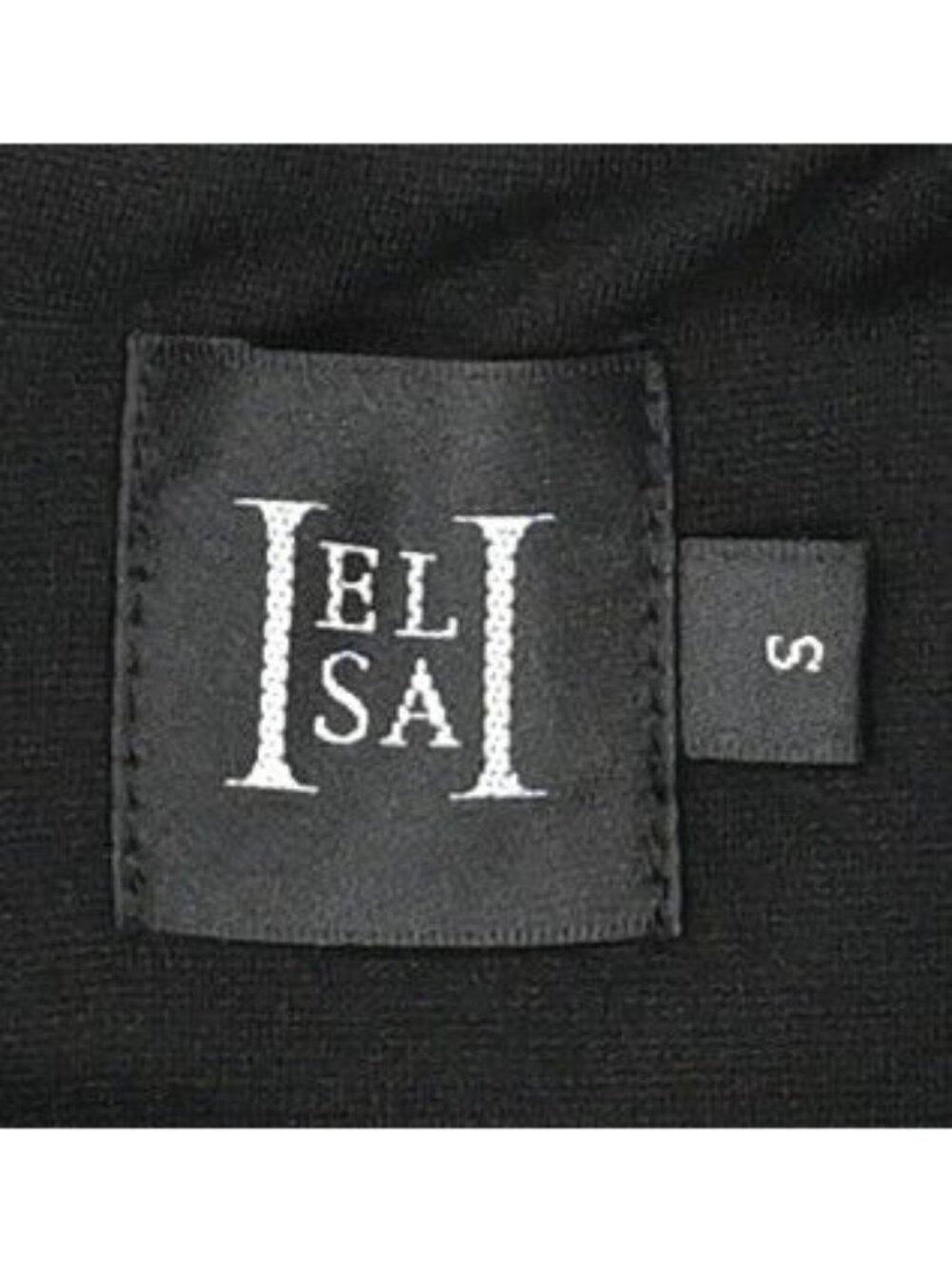 Helsa Eco Roma Ponte Crew Neck Black Sleeveless Mini Dress - Picture 2 of 3